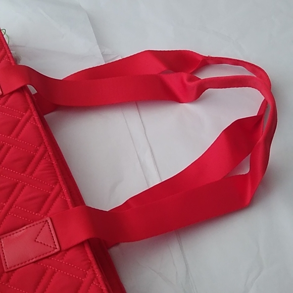 Vera Bradley Triple Compartment Travel Bag, Canyon Sunset Red - Picture 5 of 15